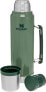 Stanley Classic Legendary Thermos Flask 1 Litre Hammertone Green - Stainless Steel Thermos Flask - BPA-Free - Thermos Keeps Hot for 24 Hours - Lid Also Works as a Drinking Cup - Dishwasher Safe