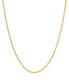 ფოტო #1 პროდუქტის Rope Link 20" Chain Necklace in 14k Gold