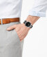 Men's Swiss Automatic Classima Black Leather Strap Watch 42mm