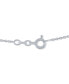 ფოტო #2 პროდუქტის Diamond Circle Pendant Necklace (1/4 ct. t.w.) in Sterling Silver, 16" + 2" extender