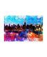 Фото #1 товара Philippe Hugonnard NYC Watercolor Collection - Manhattan Colors Sunset Canvas Art - 27" x 33.5"