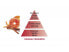 Gift set aroma diffuser Pyramide vintage pink + orange and cinnamon filling 200 ml