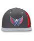 Фото #4 товара Men's Charcoal Washington Capitals Authentic Pro Home Ice Snapback Hat