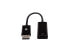 Фото #4 товара Аксессуар кабель DisplayPort to HDMI V7 Slim черный