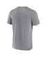 Men's Heathered Gray Chicago White Sox Durable Goods Synthetic T-shirt