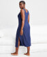 ფოტო #2 პროდუქტის Women's Ribbed Modal Blend Tank Nightgown XS-3X, Created for Macy's