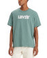 Фото #1 товара Men's Cotton Relaxed Logo Crewneck T-Shirt