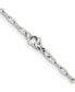 Chisel stainless Steel Polished 22 inch Anchor Chain Necklace