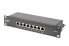 DIGITUS CAT 6, Class E Patch Panel, shielded, black - фото #1