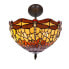 Ceiling Light Viro Belle Amber Amber Iron 60 W 30 x 40 x 30 cm