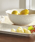 French Perle Stoneware Hors D'oeuvre Tray