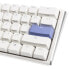 Фото #7 товара Ducky One 3 Classic Pure White Mini Gaming Tastatur, RGB LED - MX-Speed-Silver (US)