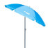 Пляжный зонт Aktive UV50 Ø 180 cm Синий полиэстер Алюминий 180 x 187,5 x 180 cm (12 штук)