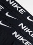 Фото #2 товара Nike Dri-Fit Essential Microfiber boxer briefs 3 pack in black