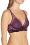 Honeydew Intimates 156094 Underwire Triangle Flirty Lace and Velvet Bra Sz. 36B