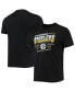 Men's Black Pittsburgh Steelers Throwback T-shirt Черный, S - фото #2