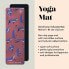 Yoga Mat with Microfibre Surface & Natural Rubber, Premium Yoga Mat, Gymnastics Mat, Yoga Mat for Bikram, Ashtanga, Barre, Fitness, Pilates, Meditation & Gymnastics
