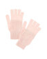 Фото #1 товара Перчатки из кашемира Scott & Scott London сшитые краем и петлей для женщин Розовые