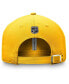 Men's Gold Nashville Predators Authentic Pro Rink Adjustable Hat