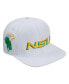 Фото #3 товара Men's White Norfolk State Spartans Evergreen Wool Snapback Hat