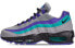Фото #2 товара Nike Air Max 95 Wolf Grey Grape 低帮 跑步鞋 男女同款 紫灰 / Кроссовки Nike Air Max AT2865-001