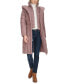 ფოტო #7 პროდუქტის Women's Bibbed Hooded Puffer Coat