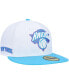 Фото #1 товара Men's White New York Knicks Vice Blue Side Patch 59FIFTY Fitted Hat