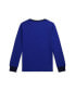 ფოტო #3 პროდუქტის Big Boys Corduroy-Logo Cotton Long-Sleeve Tee