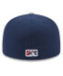 ფოტო #5 პროდუქტის Men's Blue Somerset Patriots Authentic Collection Alternate Logo 59FIFTY Fitted Hat