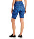 Фото #2 товара Ideology 289432 Womens Speckled Bike Shorts speckle cobalt size M