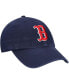 Фото #4 товара Boys Navy Boston Red Sox Team Logo Clean Up Adjustable Hat