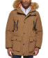 ფოტო #1 პროდუქტის Men's Parka with a Faux Fur-Hood Jacket, Created for Macy's