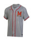 Фото #3 товара Men's Gray Maryland Terrapins Replica Baseball Jersey