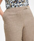 ფოტო #3 პროდუქტის Plus Size Extended-Tab Straight-Leg Pants