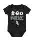 Фото #3 товара Пижама OuterStuff Chicago White Sox Born To Win 3-Pack Bodysuit Set