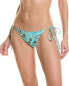 Фото #1 товара A.L.C. Amina Bikini Bottom Women's Blue S