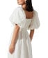 Фото #2 товара Women's Serilda Puff-Sleeve Midi Dress