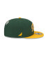Фото #6 товара Men's X Staple Green, Gold Green Bay Packers Pigeon 9Fifty Snapback Hat