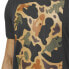 Men’s Short Sleeve T-Shirt Reebok Sportswear Training Camouflage Black