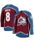 Фото #2 товара Men's Cale Makar Burgundy Colorado Avalanche Home Authentic Pro Player Jersey