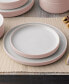 Colortex Stone Stax Dinner Plates, Set of 4