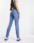 Wrangler high rise skinny jean in light blue