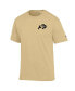ფოტო #2 პროდუქტის Men's Gold Colorado Buffaloes Team Stack 2-Hit T-shirt