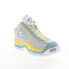 Фото #4 товара Fila Grant Hill 2 1BM01881-101 Mens Gray Suede Athletic Basketball Shoes