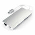 Satechi ST-TCMA2S - USB 3.2 Gen 1 (3.1 Gen 1) Type-C - Silver - MicroSD (TransFlash) - SD - HDMI - RJ-45 - USB 3.2 Gen 1 (3.1 Gen 1) Type-C - CE - FCC - USB