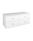 Floating 4-Drawer Dresser