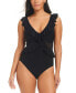 Фото #1 товара Women's Ruffled One-Piece Swimsuit