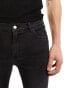 Dr Denim Chase skinny fit jeans in dark worn black