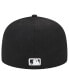 Фото #2 товара Men's Black Washington Nationals Jersey 59FIFTY Fitted Hat