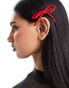 Фото #1 товара Kaiia bow hairclips in red